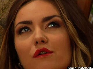 Horny dom lesbian madame, are you masturbating that wet pussy and fingering yourself to a wild orgasm while bound submissive watches in bondage?