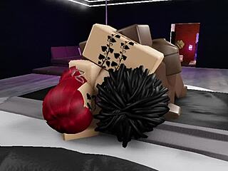 Railing Nasty Thick Redhead Bitch