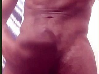 Stroking Monster Big Black Cock During Early Morning Sessions