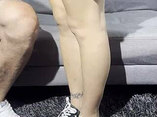 Teen Girl Visits After School For Intense Homemade Pussy Licking And Fucking