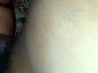 Intense passion with massive black cock pounding tattooed ebony ass