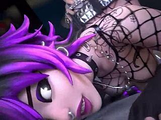 Phaedra Fucked by Monster Cock in Sexy Cumshot and Moaning Ass Action with 3D Porn Details