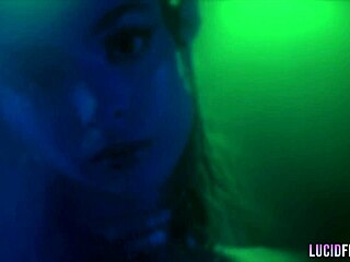 tiny molly little rides muscular stud in lucidflix luminati scene!