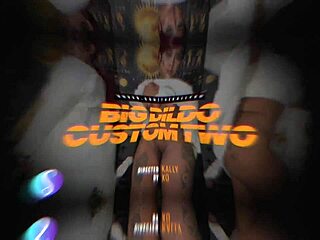 stretching all my holes with this huge dildo emoji_eyes emoji_fire feels so sexy and intense!