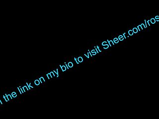 Široká BBW s tučnými prsami a veľkou píčkou dostane jazykový creampie z lízania