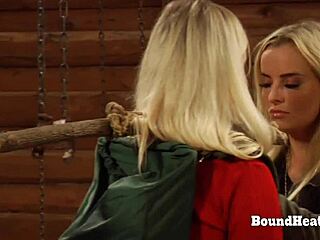 Big Butt Busty Lesbian Slave Moans From Madames Hands!