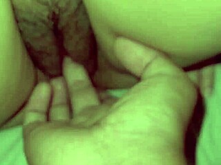 Thai amateur chubby girl with big tits and wet pussy gets fingered in homemade video