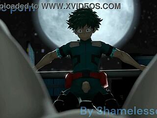 Toga Face with Deku in an Intriguing Encounter