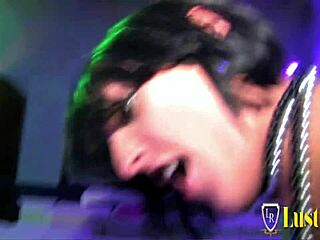 this swinger club teen joins a wild ffm threesome with anal action and riding