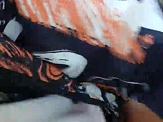 she faces unexpected destruction amid the outdoor bushes