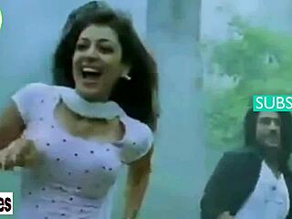 kajal's big boobs bounce during that intense sex session 😏