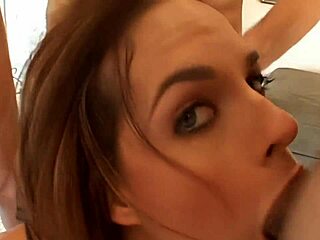 Crissy Cums appears moist and ready, masturbating solo with her shaved pussy in lingerie.