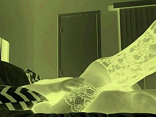 Watch this ebony amateur take that interracial creampie at night!