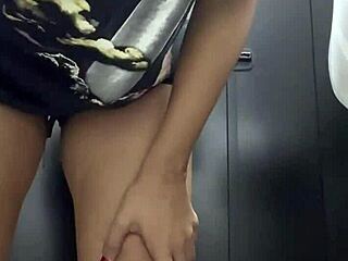 Oh man, that gym bathroom was packed but I was so turned on for my first time ever