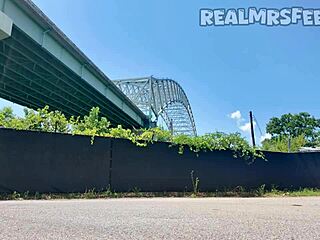 Yo, how does this pretty Memphis girl handle deepthroating that big black cock outdoors?