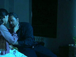 brooke ballentyne still has her riding chaps on as she gets creampied in doggystyle anal with monster cock facial and riding