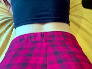 skinny submissive girl gets taken passionately while focused on her game