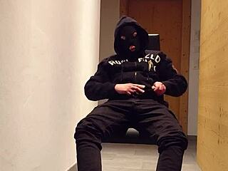 Detailed Cumshot on Worn Sneaker