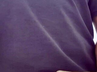 Pretty wife enjoys shower sex with friend via video call featuring intense pussy licking and handjob orgasm