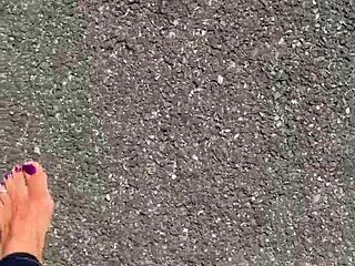 grimy soles after a long day