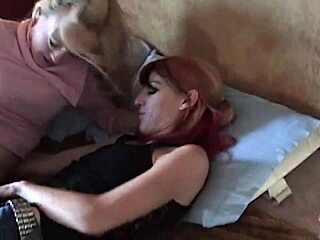 Skinny Lesbian Girlfriends Finger Pussies And Face Sit In Bed