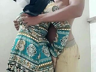 Neighbor wife bent over doggystyle fucked hard while husband works