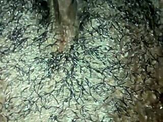 Watch Dripping Wet Ebony Pussy Get Ripped Clothes and Hairy Solo Orgasm Play