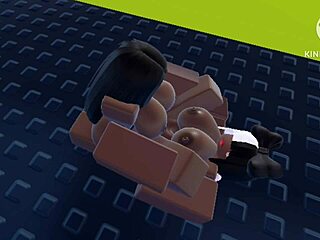 Two Ebony Beauties Play with Each Other's Wet Pussies and Tits in Steamy Lesbian Action Part 1