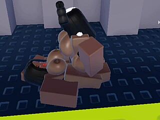 Two Ebony Beauties Play with Each Other's Wet Pussies and Tits in Steamy Lesbian Action Part 1