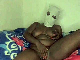 check out this sexy ebony's total naked ass dance solo