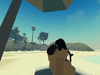 Fucking Roblox Catgirl Hard. Creampie Ends Beach Fuck Fest. She Begs More.