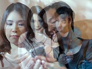 Beautiful Asian wife CHEATS boldly for NTR-loving husband thrill