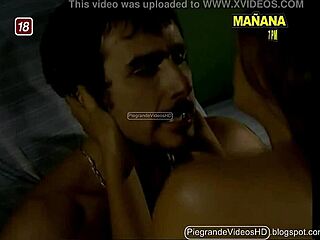 TATIANA ASTENGO STRIPS NAKED IN DJANGO FOR PERUVIAN FANS