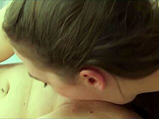 two babes hump double dildo doggy style craving that deep orgasm rush