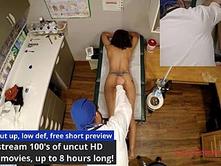 😏 tampa uni nurse michelle anderson spreads for patient checkup! 🍑💦