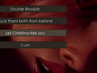 redhead babes share one fat cock trailer