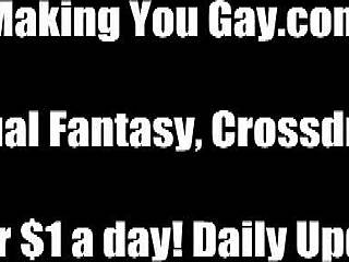 Discovering your hidden bisexual urges with femdom toys and bdsm play in pov