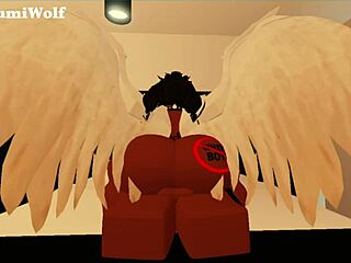 Beautiful Ebony Futanari Empties Huge Balls with Monster Black Cock