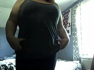 Step mom tempts with heaving tits and dripping pussy begging for rough play