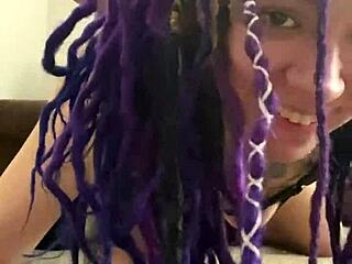 Tattoo latina slut roughed up with monster bbc breeding in portuguese dirty talk domination