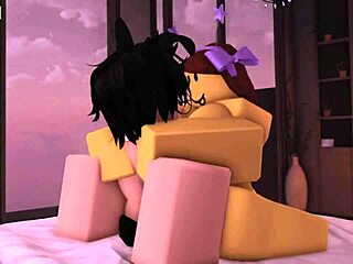 ビキニ初心者スラットがフェムボイ新半に脚広げてガン突き