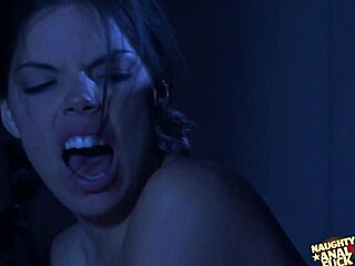 SMALL-TITTED BRUNETTE 18+ RIDER DEEPTHROATS COWGIRL FUCKS DOGGY OUTDOOR ALL NIGHT