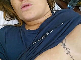 Neighbor filled my pussy with cum, you want to see?!