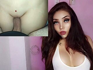 POV Latina Teen Wet Pussy Creampied First Time Fuck