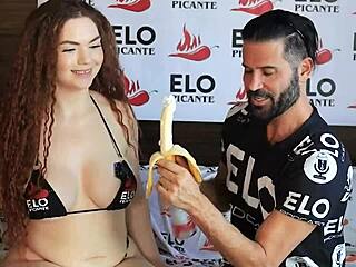 Brina Scarlett Tackles Spicy Room Challenges With Her Fat Curves!