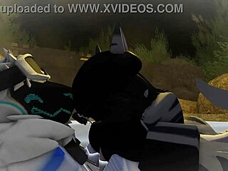 Shark Takes Rough Creampie Bath In Furry Roblox Adventure