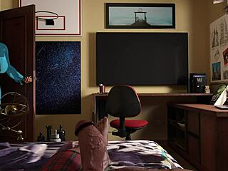 big cock monster invades fuck doll's tight holes for massive cumshot