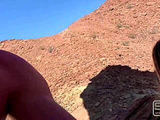 Fucking and SUCKING outdoors in public with big tits bouncing and asses shaking to orgasm