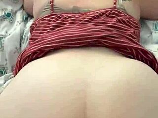 Fat BBW Takes Big Black Cock Doggystyle While Trying to Stay Quiet