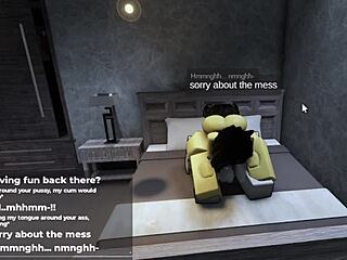 i was so pent up from that roblox catgirl... she finally gave in and let me have her big ass